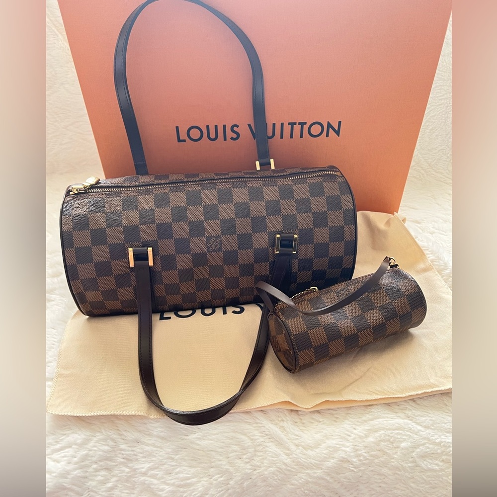 Authentic 💯 Louis Vuitton Damier Papillon Ebene handbag 🫶🏻